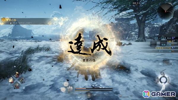 オープンフィールドとなった「仁王3」で平安時代の雪原を探索！強敵・武田信玄との死闘では大技返しを決め続けた高揚感が抑えきれず…【TGS2025】の画像16