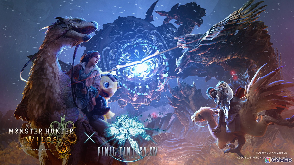 「モンハンワイルズ」の無料アップデート第3弾は9月29日に配信！「FFXIV」コラボの追加モンスター「オメガ・プラネテス」などコラボコンテンツ盛りだくさんの画像
