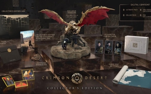 「紅の砂漠」のリリース日が2026年3月20日に決定！クリフ＆ゴールデンスターの限定17インチジオラマなどが付いたコレクターズエディションも登場