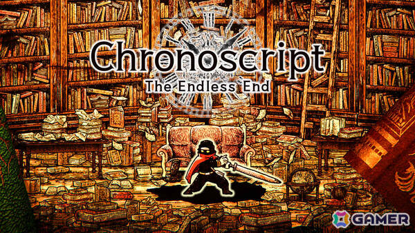 「RPGタイム！」の藤井トム氏による2D探索型アクションADV「Chronoscript: The Endless End」が2026年に発売！の画像1