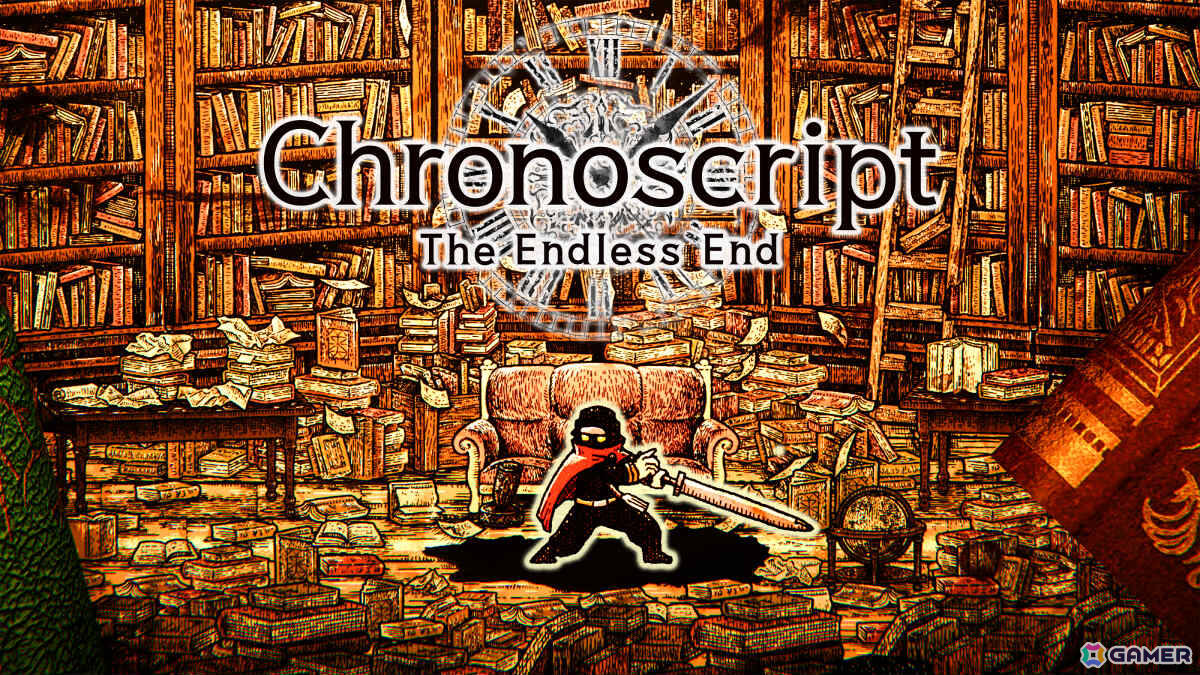「RPGタイム!」の藤井トム氏による2D探索型アクションADV「Chronoscript: The Endless End」が2026年に発売!の画像