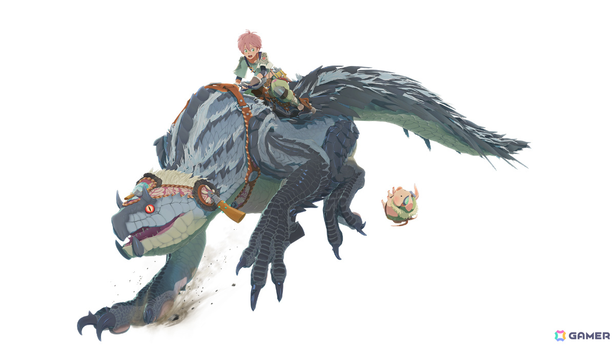 「モンスターハンターストーリーズ3」レ・ダウなどの姿を収めたトレーラーが公開！ルディ（CV：M・A・O）ら登場キャラやオトモン、進化したシステムも紹介の画像
