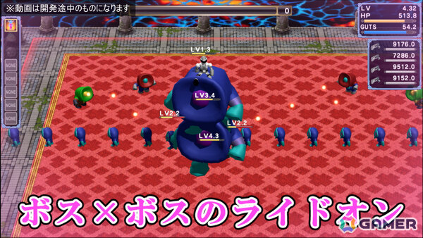 「宇宙銀河ウォーズ」レベルを上げて敵もパズルもぶっ壊せ！メインPVやボスにも乗れる“ライドオン”システムの紹介映像が公開の画像