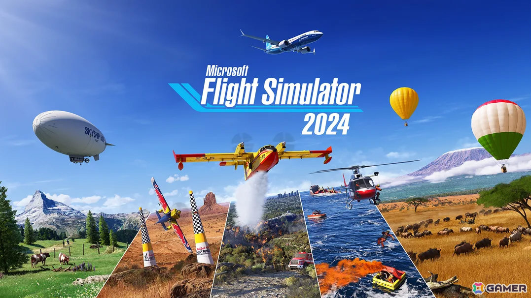 「Microsoft Flight Simulator 2024」PS5版が12月8日に発売！アダプティブトリガーなど没入感を高める機能に対応、PS VR2版も開発中の画像