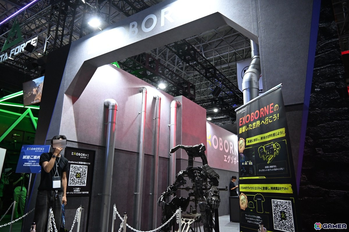 脱出シューター「Exoborne」試遊レポート!3種の異なるExo-Rigを使った戦闘や天候変化でダイナミックに変わるマップなどが刺激的すぎる【TGS2025】の画像