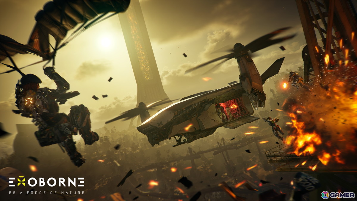 脱出シューター「Exoborne」試遊レポート!3種の異なるExo-Rigを使った戦闘や天候変化でダイナミックに変わるマップなどが刺激的すぎる【TGS2025】の画像