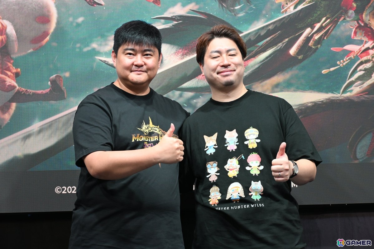 左からホァン・ドン氏、砂野元気氏