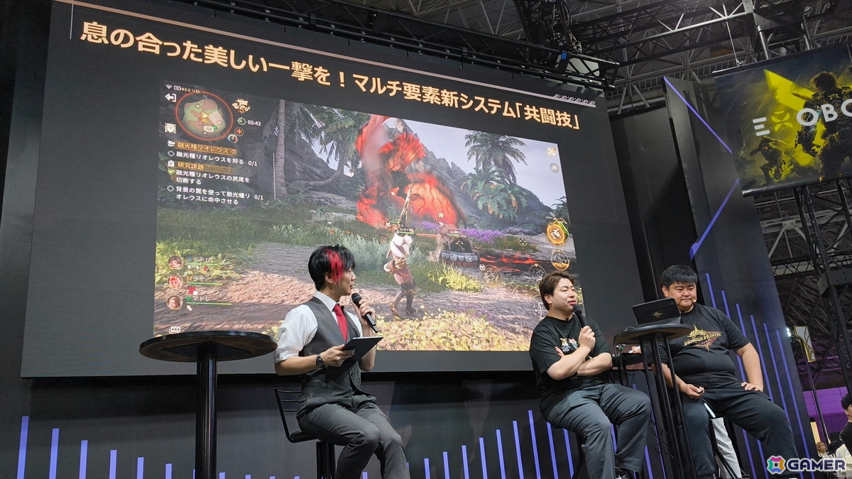 「モンスターハンターアウトランダーズ」のステージイベントをレポート！3種のロールシステムや新たなオトモなどの詳細が公開【TGS2025】の画像