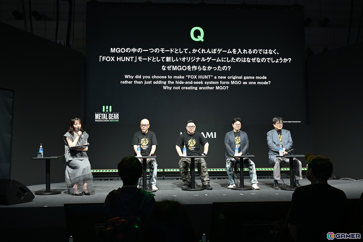 「METAL GEAR - PRODUCTION HOTLINE at TGS2025」レポート！かくれんぼの駆け引きに焦点を当てた追加コンテンツ「FOX HUNT」の鍵は2つのシステム【TGS2025】の画像8