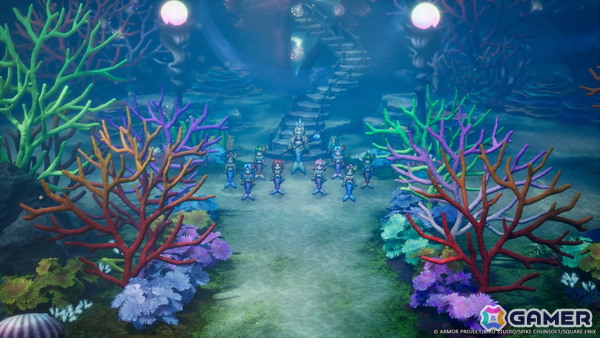 HD-2D版「ドラゴンクエストII」に登場する新たな冒険の舞台「海底」を紹介！人魚族を守り、海の平和を取り戻そうの画像3