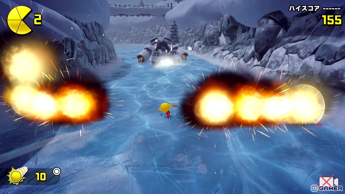 多彩なギミックとともに楽しめる「パックマンワールド2 リ・パック」をプレイ!クリアするだけでないやりこみ要素が楽しいの画像