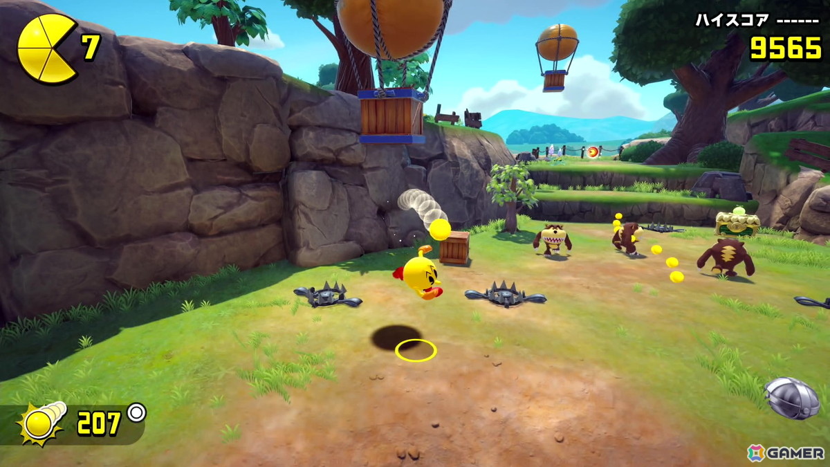 多彩なギミックとともに楽しめる「パックマンワールド2 リ・パック」をプレイ!クリアするだけでないやりこみ要素が楽しいの画像