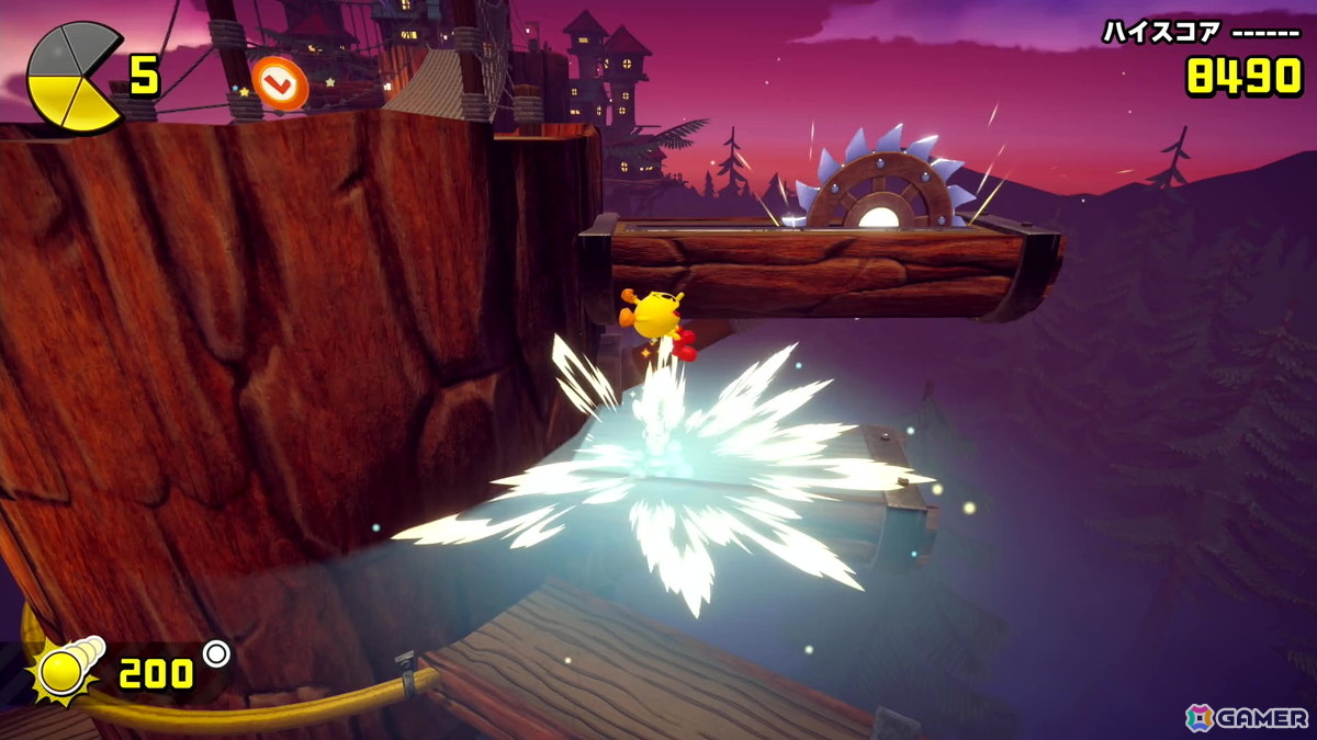 多彩なギミックとともに楽しめる「パックマンワールド2 リ・パック」をプレイ!クリアするだけでないやりこみ要素が楽しいの画像