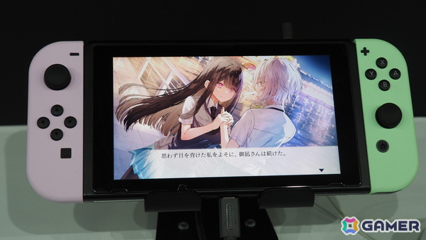 プロトタイプブースで新作「嘘から始まる恋の夏」が試遊出展！LYCORISが手掛ける百合ビジュアルノベルがSwitchで登場【TGS2025】の画像4