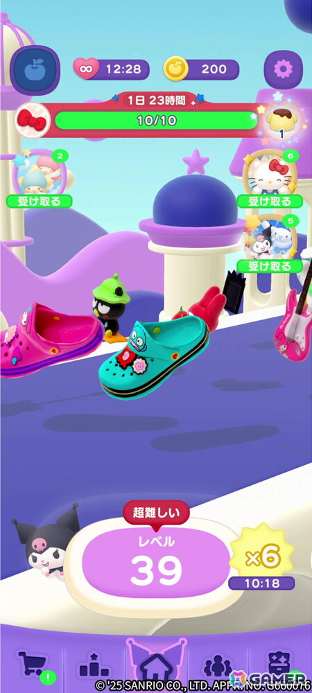 直感的でカジュアルに楽しめる3マッチパズル「ハローキティ マーチマッチ」先行プレイレポートの画像