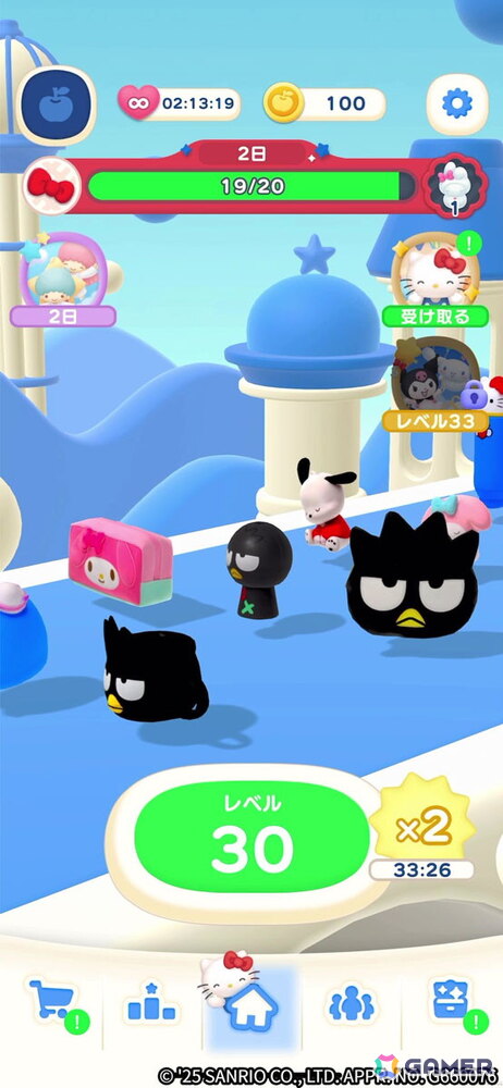 直感的でカジュアルに楽しめる3マッチパズル「ハローキティ マーチマッチ」先行プレイレポートの画像