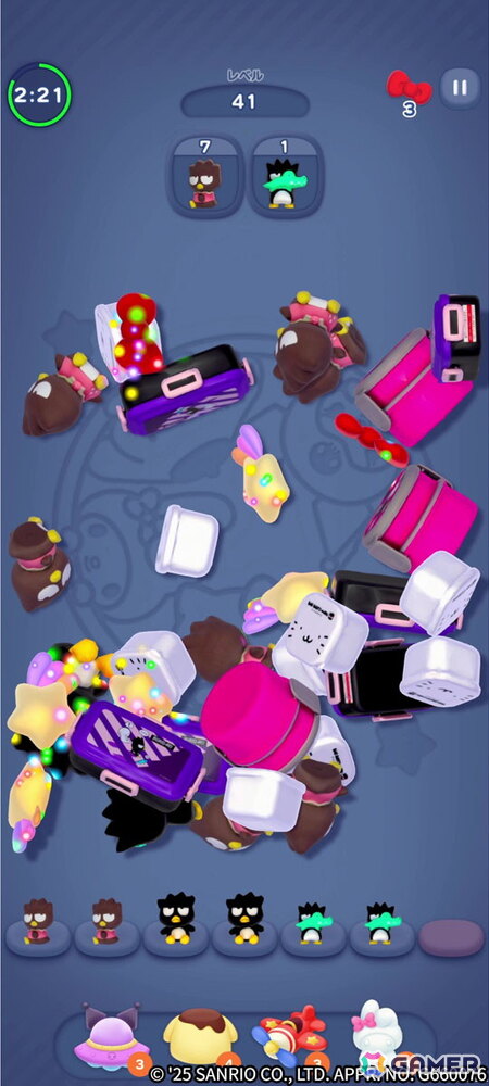 直感的でカジュアルに楽しめる3マッチパズル「ハローキティ マーチマッチ」先行プレイレポートの画像