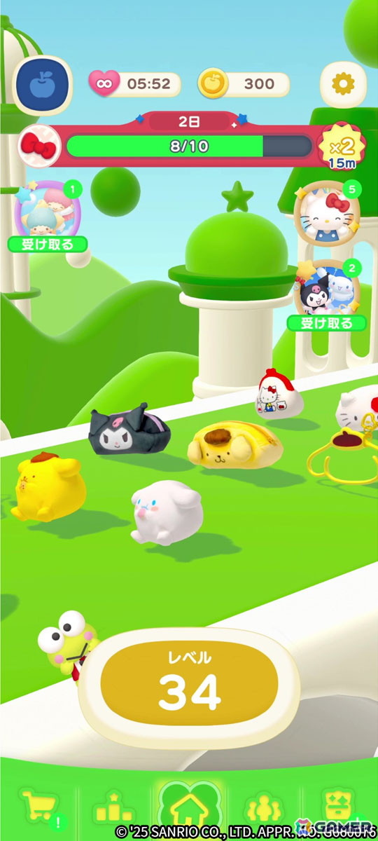 直感的でカジュアルに楽しめる3マッチパズル「ハローキティ マーチマッチ」先行プレイレポートの画像16