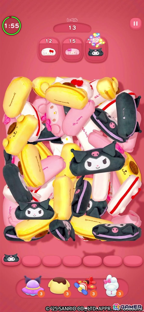 直感的でカジュアルに楽しめる3マッチパズル「ハローキティ マーチマッチ」先行プレイレポートの画像