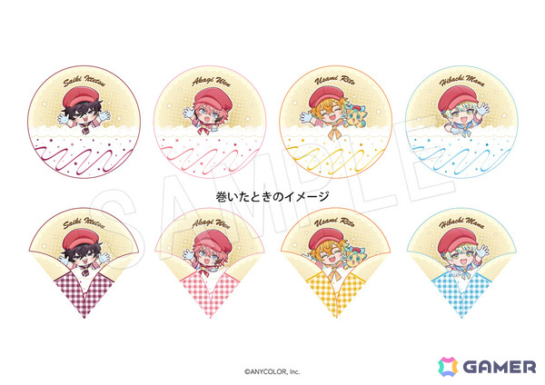 「にじさんじ」Oriensとマリオンクレープのコラボが10月1日より開催！佐伯イッテツさん、赤城ウェンさん、宇佐美リトさん、緋八マナさん考案のクレープが登場の画像16