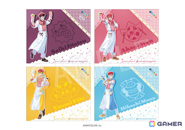 「にじさんじ」Oriensとマリオンクレープのコラボが10月1日より開催！佐伯イッテツさん、赤城ウェンさん、宇佐美リトさん、緋八マナさん考案のクレープが登場の画像7