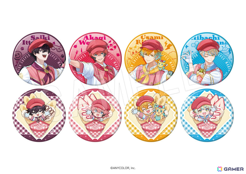 にじさんじ」Oriensとマリオンクレープのコラボが10月1日より開催