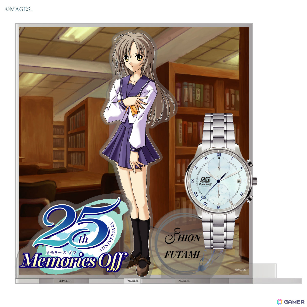 「メモリーズオフ」シリーズ25周年を記念した腕時計が2,000本限定で登場！双海詩音と白河ほたるの2モデルの画像21