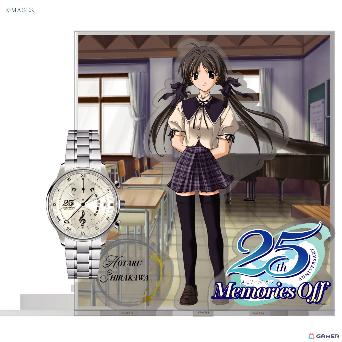 「メモリーズオフ」シリーズ25周年を記念した腕時計が2,000本限定で登場！双海詩音と白河ほたるの2モデルの画像22