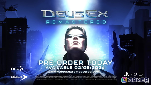 初代「Deus Ex」のリマスター版「Deus Ex Remastered」が2026年2月5日に発売！ビジュアルのアップグレードをはじめコントローラー操作への最適化もの画像1