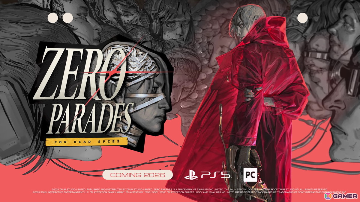 スパイRPG「ZERO PARADES: For Dead Spies」がPS5/PCで2026年に