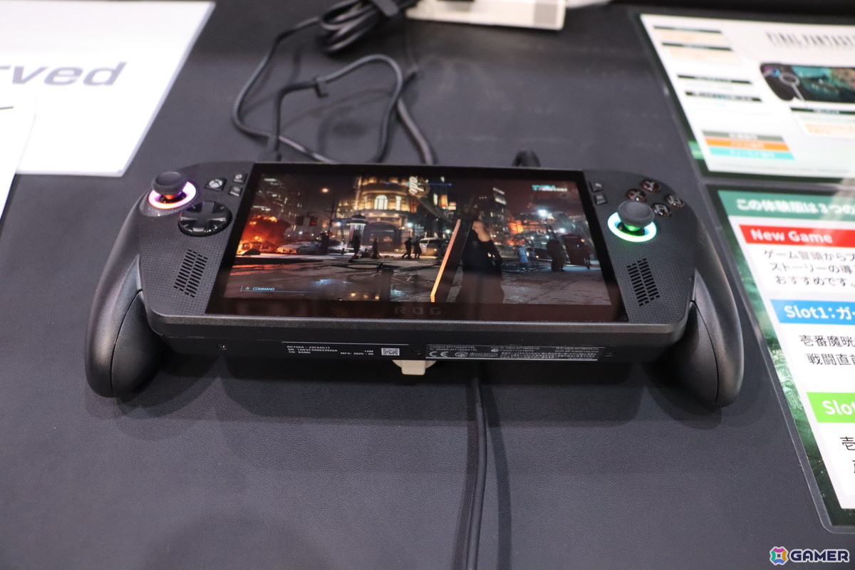 Switch 2版＆ROG Xbox Ally X版「FFVII リメイク インターグレード」プレイレポート：手のなかでの快適なプレイでありながら、まったく感動を損なわない！【TGS2025】の画像