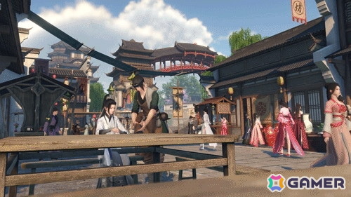 「逆水寒（Sword Of Justice）」の試遊＆インタビューをお届け！AIを用いた実際に会話できるNPCは作品世界への没入感の一助に【TGS2025】の画像