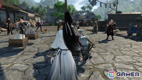 「逆水寒（Sword Of Justice）」の試遊＆インタビューをお届け！AIを用いた実際に会話できるNPCは作品世界への没入感の一助に【TGS2025】の画像