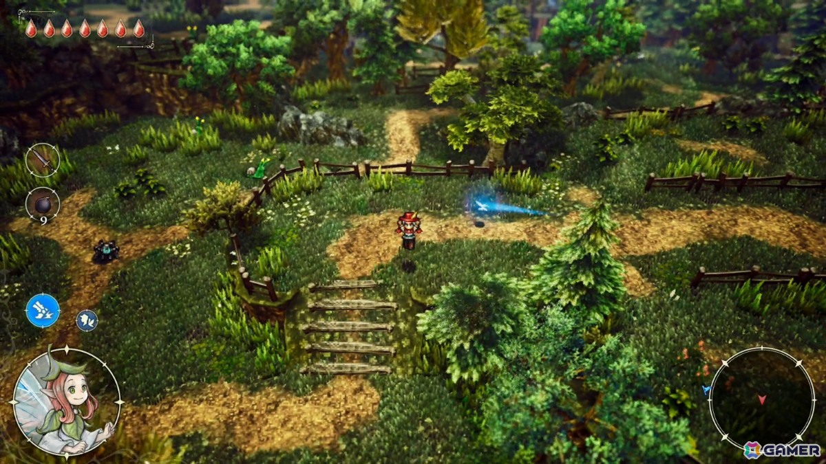 直感的でシンプルな操作とHD-2Dで描かれるノスタルジックで美しい世界観が楽しい「冒険家エリオットの千年物語」試遊レポート【TGS2025】の画像