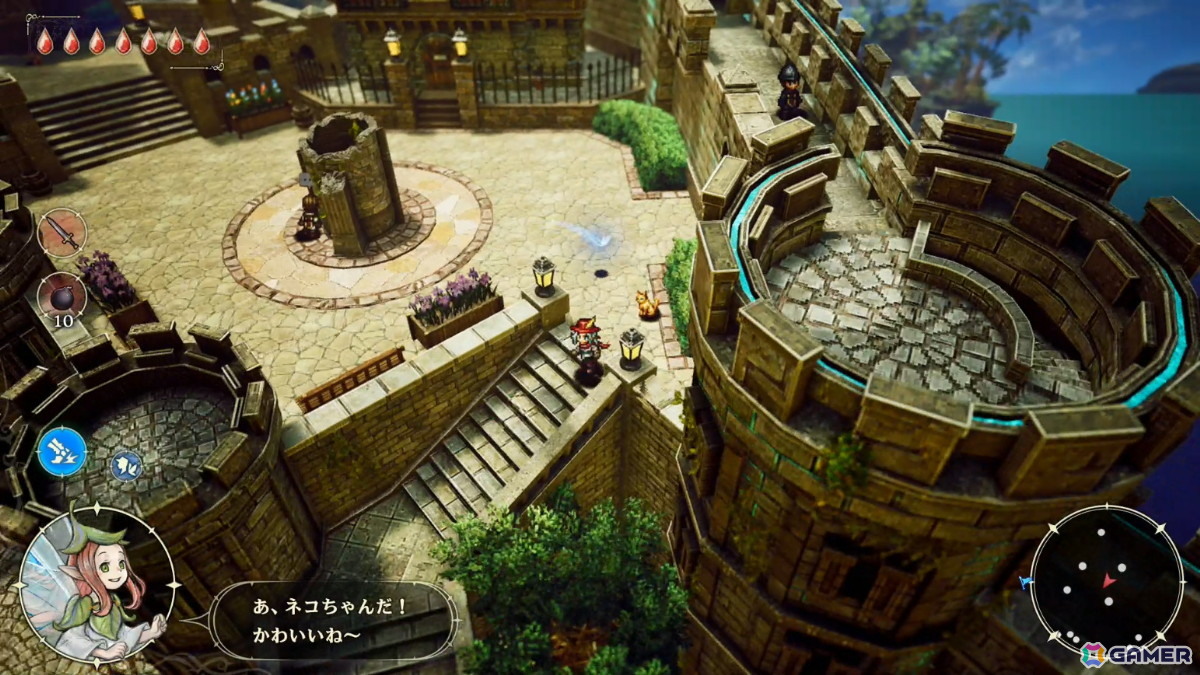 直感的でシンプルな操作とHD-2Dで描かれるノスタルジックで美しい世界観が楽しい「冒険家エリオットの千年物語」試遊レポート【TGS2025】の画像