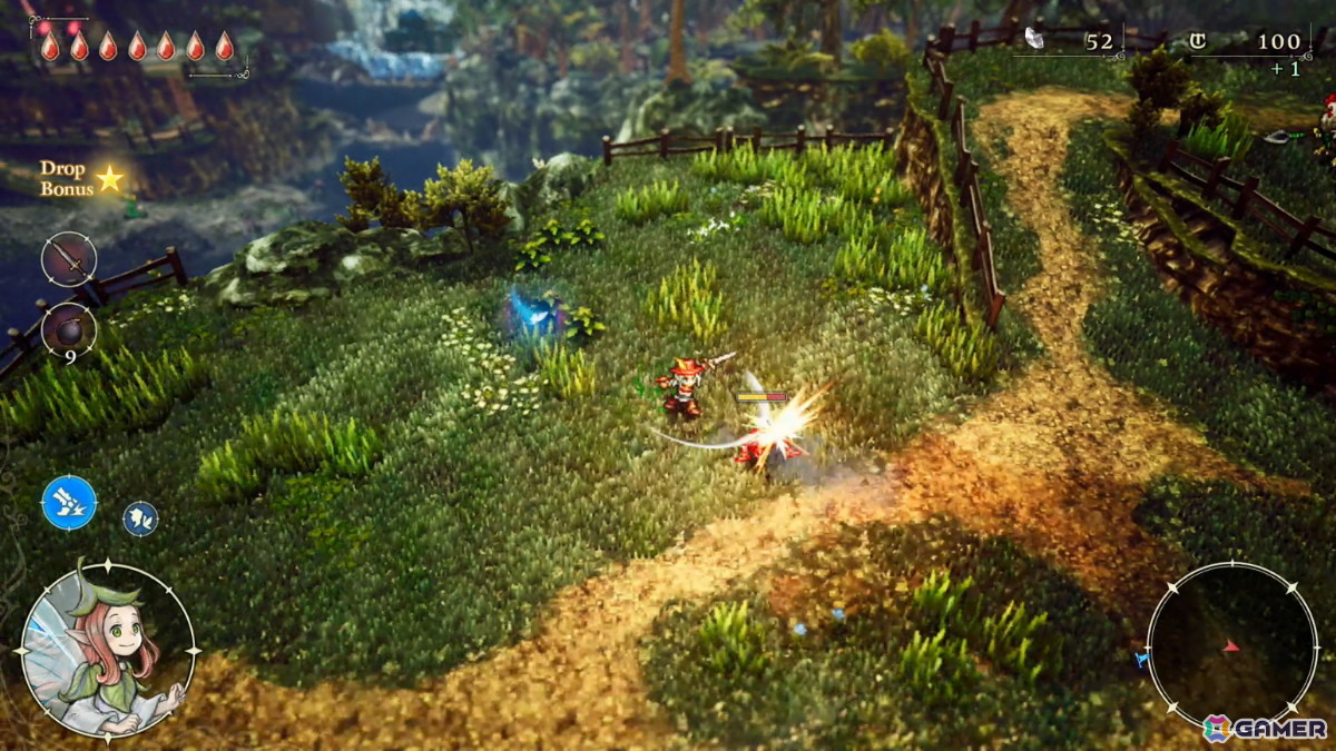 直感的でシンプルな操作とHD-2Dで描かれるノスタルジックで美しい世界観が楽しい「冒険家エリオットの千年物語」試遊レポート【TGS2025】の画像