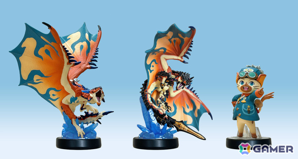 「モンスターハンターストーリーズ3　～運命の双竜～」レウス、レウスV、ルディのamiiboがソフトと同日に発売！の画像1