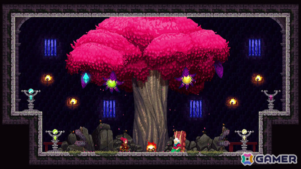 断片化された世界を冒険するピクセルアートパズルアクション「Forgotten Fragments」がSteamで配信中の画像