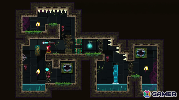 断片化された世界を冒険するピクセルアートパズルアクション「Forgotten Fragments」がSteamで配信中の画像
