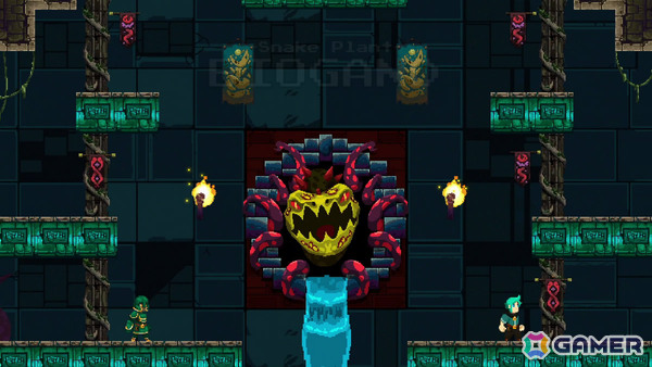 断片化された世界を冒険するピクセルアートパズルアクション「Forgotten Fragments」がSteamで配信中の画像