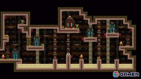 断片化された世界を冒険するピクセルアートパズルアクション「Forgotten Fragments」がSteamで配信中の画像