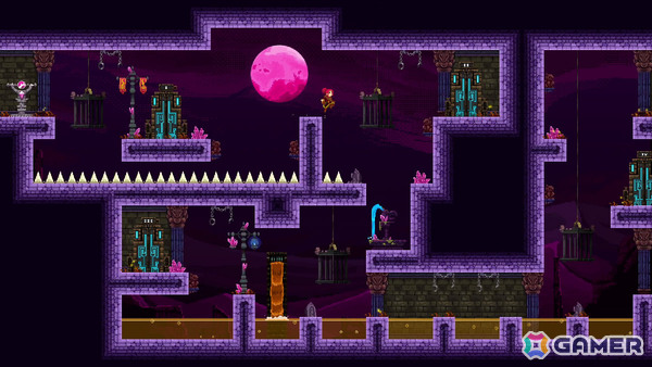 断片化された世界を冒険するピクセルアートパズルアクション「Forgotten Fragments」がSteamで配信中の画像