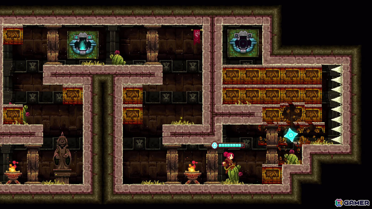 断片化された世界を冒険するピクセルアートパズルアクション「Forgotten Fragments」がSteamで配信中の画像11