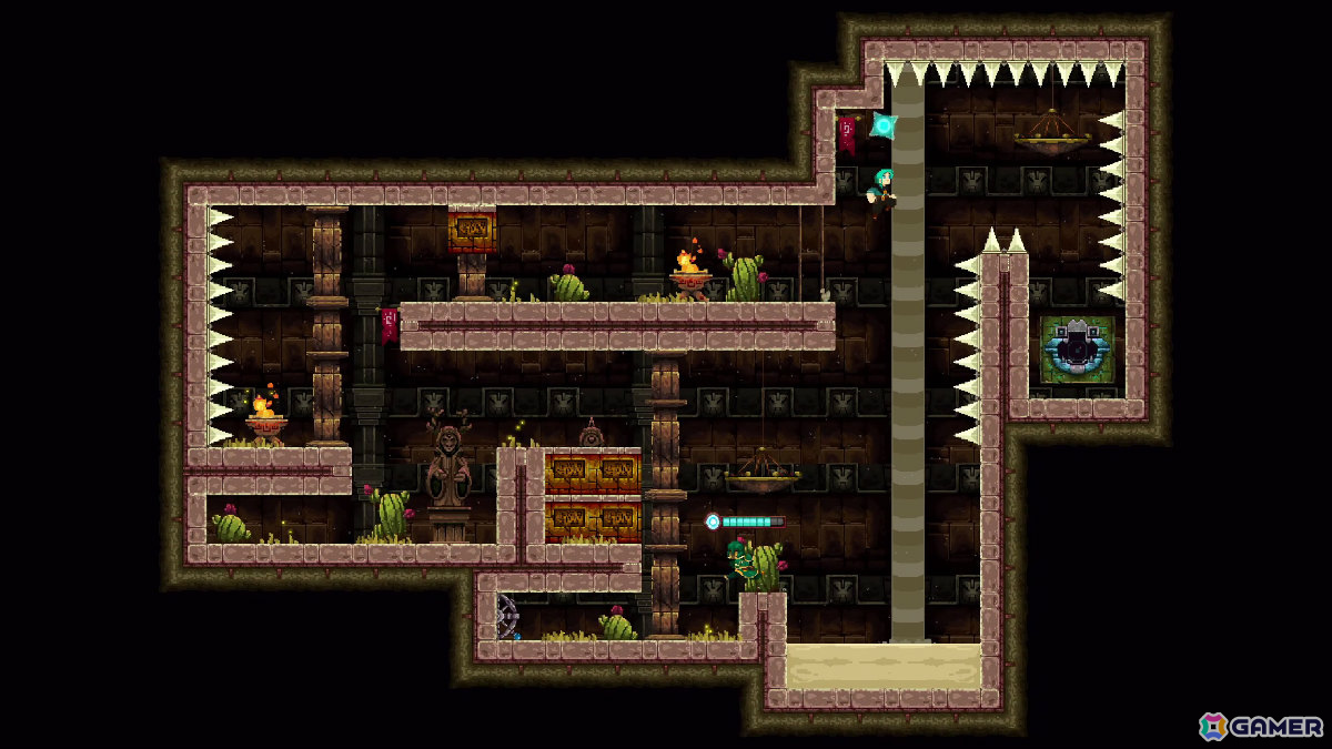 断片化された世界を冒険するピクセルアートパズルアクション「Forgotten Fragments」がSteamで配信中の画像2