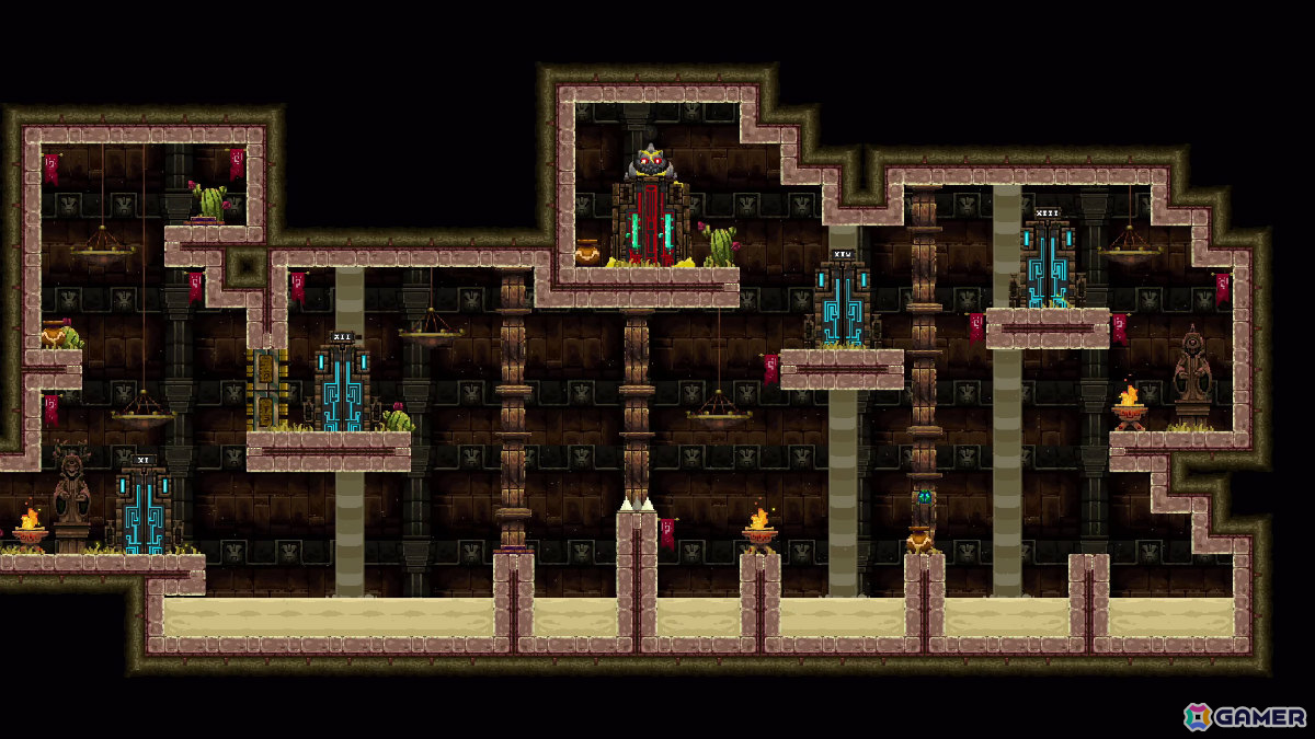 断片化された世界を冒険するピクセルアートパズルアクション「Forgotten Fragments」がSteamで配信中の画像8