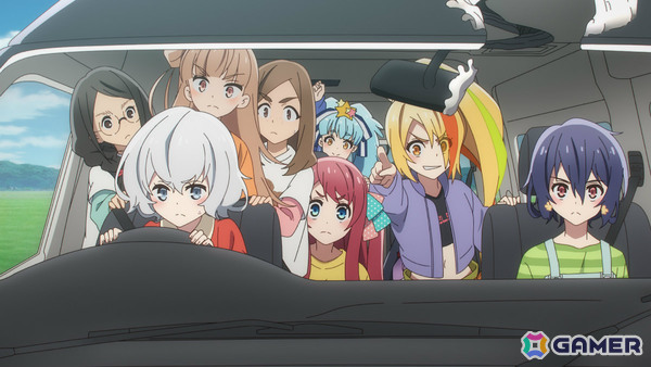 劇場版「ゾンビランドサガ ゆめぎんがパラダイス」1期OPのジャージ姿で宇宙船に立ち向かうフランシュシュなどを映した場面写真が公開！の画像