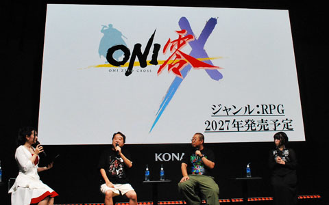 最新作「ONI零 X（クロス）」に関する情報や、完全新作「サイコ腐女子」の制作にも言及！ゲームクリエイター・飯島多紀哉氏のトークステージをレポート【TGS2025】
