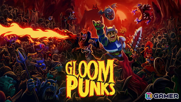 悪夢と混沌がカラフルに入り交じる協力型アクションRPG「Gloom Punks」がSteam Next Festに登場！の画像1