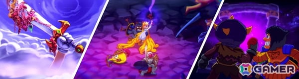 悪夢と混沌がカラフルに入り交じる協力型アクションRPG「Gloom Punks」がSteam Next Festに登場！の画像2