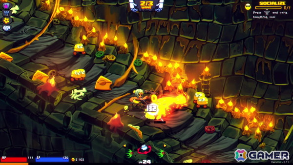 悪夢と混沌がカラフルに入り交じる協力型アクションRPG「Gloom Punks」がSteam Next Festに登場！の画像3